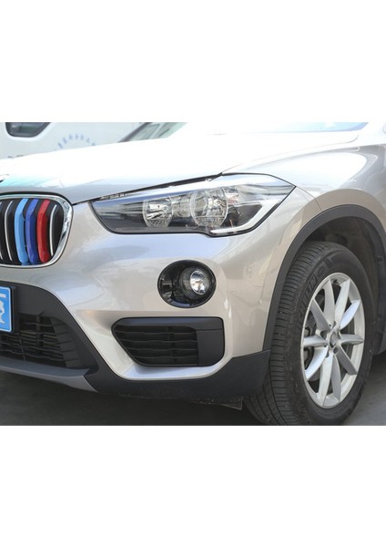 2pcs Parlak Siyah Araba Ön Sis Hafif Lamba Kapağı Döşeme For-Bmw X1 F48 2016-2019 (Yurt Dışından) fırsatları