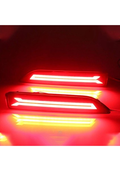 Honda Crv Cr-V 2008 2009 Için 4pcs 2009 Çok Fonksiyonlu LED Arka Tampon Işık Arka Sis Lambası Otomatik Ampul Işığı (Yurt Dışından) fiyatları