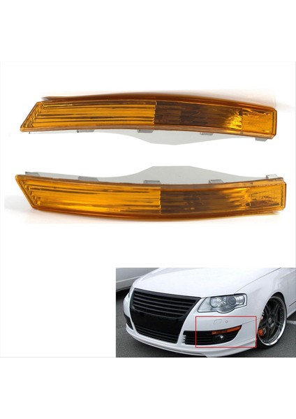 Araba Ön Tampon Lamba Muhafaza Turn Sinyal Lamba Muhafazası 3C0953041E 3C0953042 Vw Passat B6 2006-2011 (Yurt Dışından) modelleri