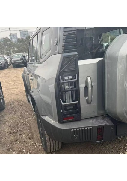 Chery Jetour Traveler Için Araba Mecha Tail Işık Kapağı 2023 2024 Arka Sisli Işık Kapağı Tail Işık Çerçevesi Mat Siyah (Yurt Dışından) fiyatları