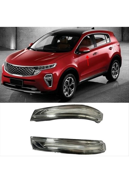 Araba Dönüş Sinyali Dikiz Aynası Göstergesi Kıa Kx5 2016-2023 87614H3000 87624H3000 (Yurt Dışından) modelleri