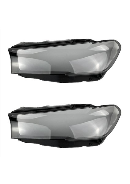 Bmw 5 Serisi Için 2x G30 G30 G38 2020 2021 Sol Far Kabuk Lambası Gölgesi Şeffaf Lens Kapağı Far Kapağı (Yurt Dışından)