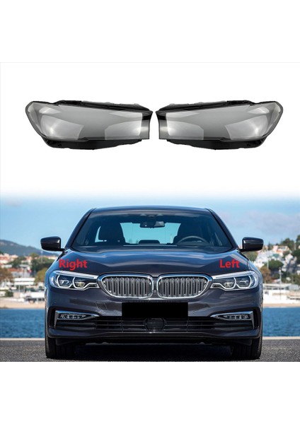 Bmw 5 Serisi Için 2x G30 G30 G38 2020 2021 Sol Far Kabuk Lambası Gölgesi Şeffaf Lens Kapağı Far Kapağı (Yurt Dışından) fiyatları