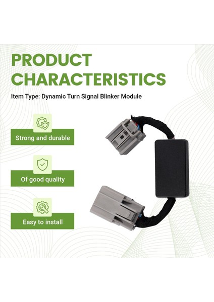 Tail Işıkları Dinamik Dönüş Sinyal Adaptör Kablo Demeti Göz Kırpma Modülü Kitleri (10PIN Abd) Ford Mustang 2010-2022 (Yurt Dışından) indirimleri