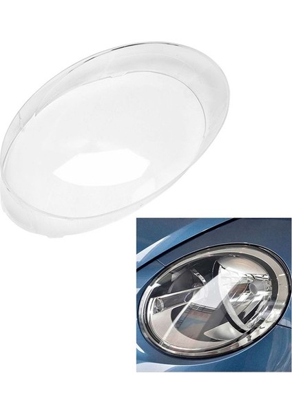 Araba Sol ve Sağ Far Kabuk Lambası Gölgesi Şeffaf Lens Kapak Vw Beetle 2013-2019 Için Far Kapağı (Yurt Dışından) modelleri