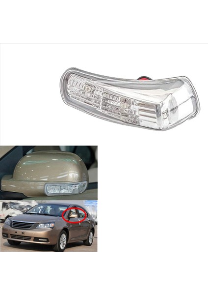 2paır LED Dikiz Aynası Işıkları Kapı Kanat Aynan Turn Sinyal Geely Emgrand 7 Ec7 EC715 EC718 Yan Ayna Gözcü (Yurt Dışından) indirimleri