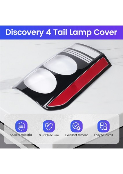 Araba Arka Sol Lamba Kuyruk Lambası Kapağı Arka Lamba Kabuğu Land Rover Discovery Için Abajur 4 2014-2016 (Yurt Dışından) indirimleri