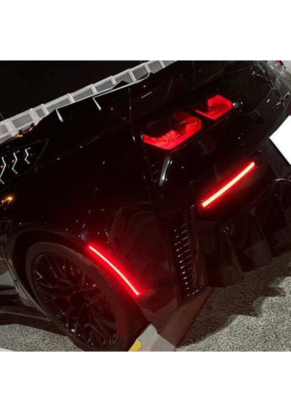 1paır Füme Lens Arka Tampon Reflektör Işıkları 84031887 84031888 Chevy Corvette C7 2014-2019 LED Kuyruk Fren Lambası (Yurt Dışından) fırsatları