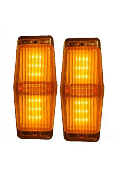 4pcs LED Işaretleyici Işıkları Ön Çift Brülör Göstergesi Lamba Için Scania Volvo Adam Benz Kamyon Kamyonu Ön Izgara Işık (Yurt Dışından) modelleri