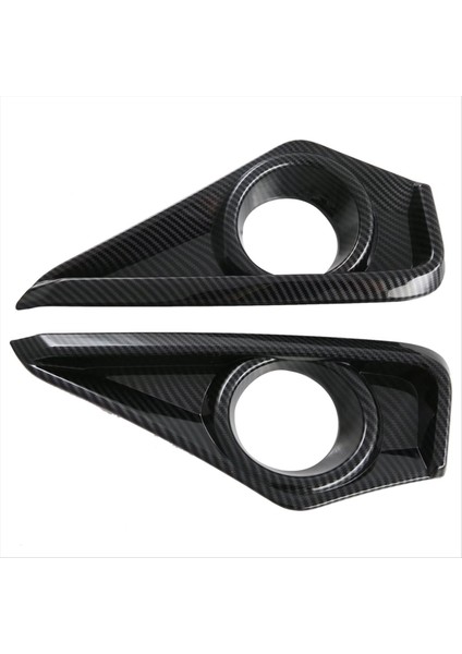 Toyota Veloz Için 2022-2024 Karbon Fiber Araba Ön Tampon Sisli Işık Lambası Kapak Çerçevesi Trim Aksesuarları (Yurt Dışından)