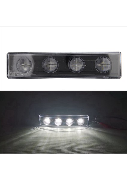 Scania Kamyonu Için 2x 24V Beyaz LED Işıklar Üst Güneş Vizörü Sinyal Işığı Scania Köşe Işıkları Scania Yedek Parçaları 1798980 (Yurt Dışından) fiyatları