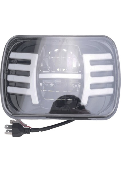 5x7 Inç LED Far 7x6 LED Kapalı Işın Başı Işık Lambası Jeep Yj Cherokee Xj Için Düşük Işın (Yurt Dışından) indirimleri