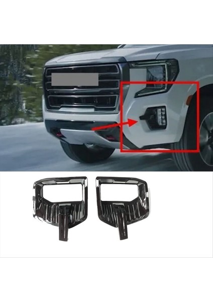 Araba Ön Tampon Sis Işık Çerçevesi Kapak 84341218 84341219 Gmc Yukon Için 2021-2023 Sis Fark Koruyucu Kapak (Yurt Dışından) indirimleri