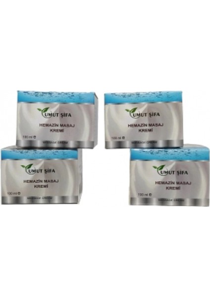 Hemazin Krem 4 Adet 100 ml