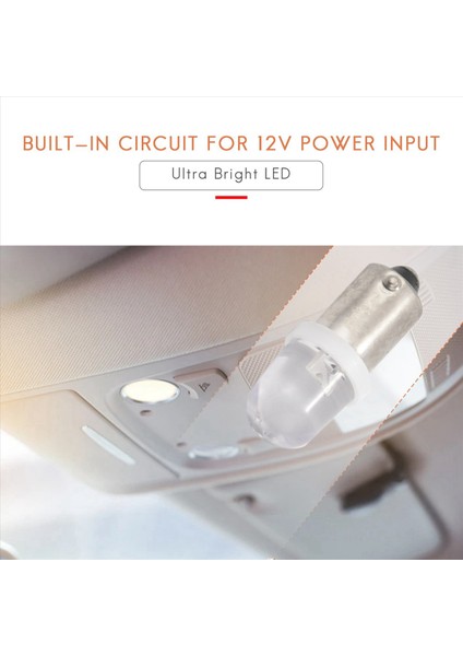 60PCS BA9S 1895 H6W 53 57 Sünonet LED Ampuller Araba Haritası Lambası Için 12V Beyaz (Yurt Dışından) fırsatları