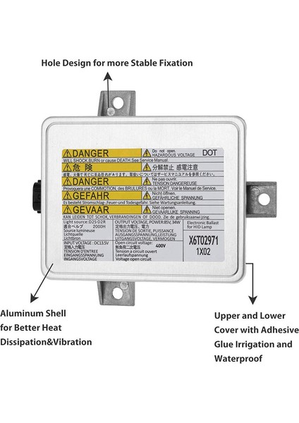 W3T10471 X6T02991 33119-S0K-A10 Xenon Acura Tl Tsx Honda S2000 Accord Mazda 3 5 Mitsubishi Grandis Için Işirici ve D2S Ampulü ile Far Balastını Hid Far Balastını (Yurt Dışından) fiyatları