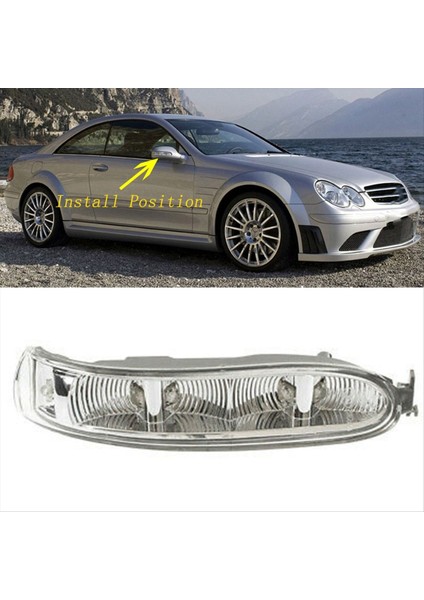 Mercedes Için Araba Yan Ayna LED Lamba Benz Clk Sınıfı W209 C209 2002-2009 Dikiz Aynası Dönüş Sinyali Işığı A2308200821 R (Yurt Dışından) fırsatları