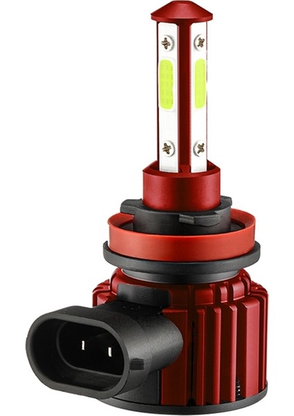 1paır 4 Stıdes H8 H9 H11 LED Combo Kafa Işığı /düşük Işın Ampul Süper Parlak Buz Mavisi 8000K (Yurt Dışından) fırsatları