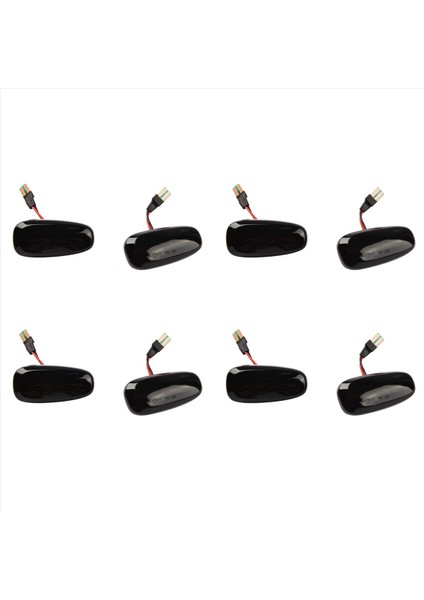 8pcs Araba Yan Marker Işık LED Turn Sinyal Gösterge Lambası Opel Zafira A 99-05 Astra G 98-09 (Yurt Dışından)