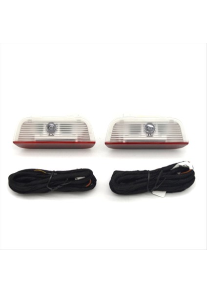 1set Araba Kapı Işığı LED Hoş Geldiniz Lamba Volkswagen Için Flaş Uyarı Işığı Işlevi ile Dıy Logo Projektör Işık (Yurt Dışından)