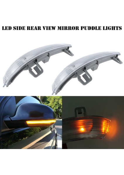 Araba Arka Görünüm Ayna Turn Sinyal Işık For-Vw Golf 5 Jetta Mk5 Passat B6 (Yurt Dışından) fiyatları