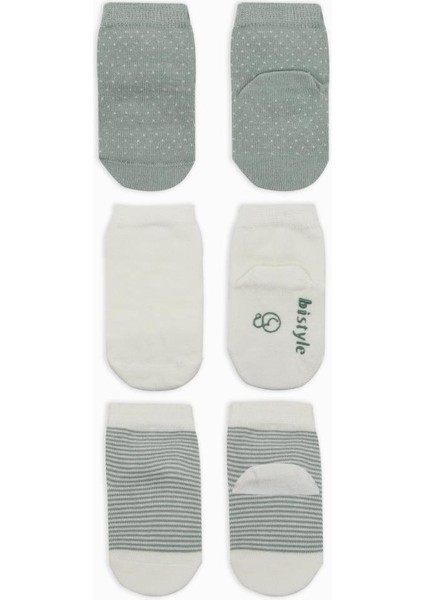 Nessiworld Puanlı Kaymaz Penye Soket Çorap 3'lü BS10108 Nil fiyatları