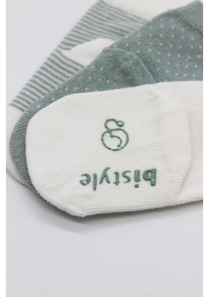 Nessiworld Puanlı Kaymaz Penye Soket Çorap 3'lü BS10108 Nil modelleri