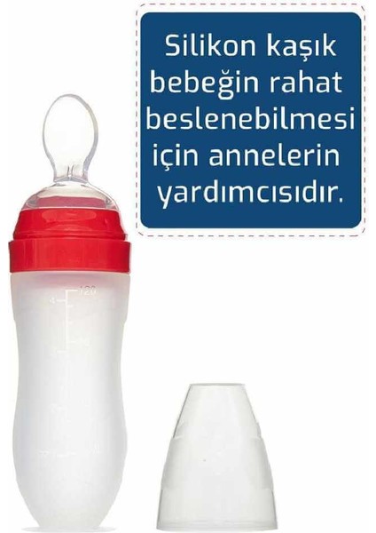 Silikon Kaşıklı Biberon 120 ml 7509 modelleri