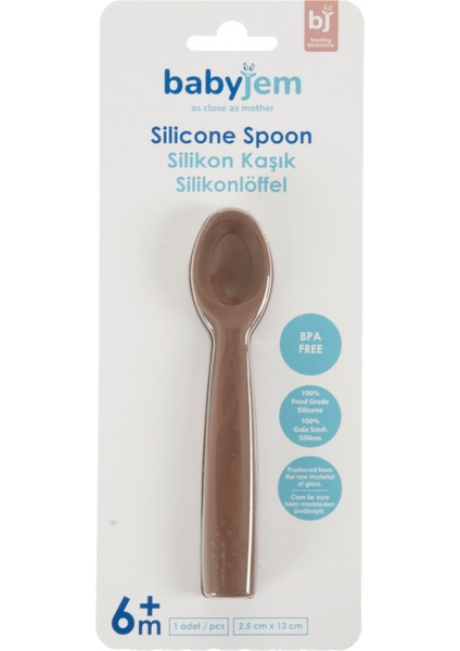 Yumuşak Uçlu Silikon Kaşık Latte fiyatları