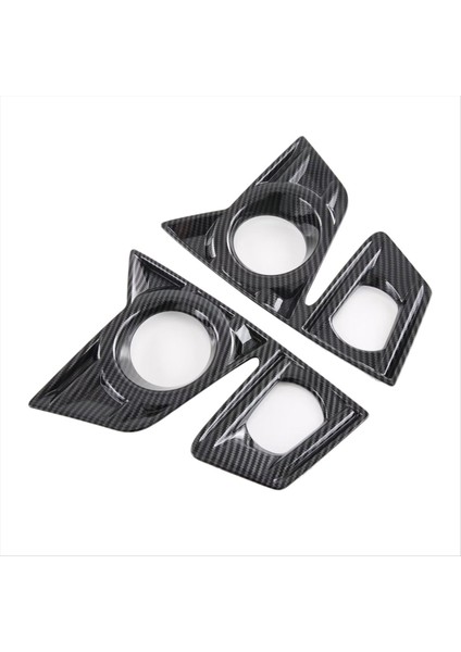 Isuzu D-Max Dmax 2021 2022 2023 Abs Karbon Fiber Araç Ön Sis Işık Lamba Kapağı Trim Aksesuarları (Yurt Dışından) fırsatları