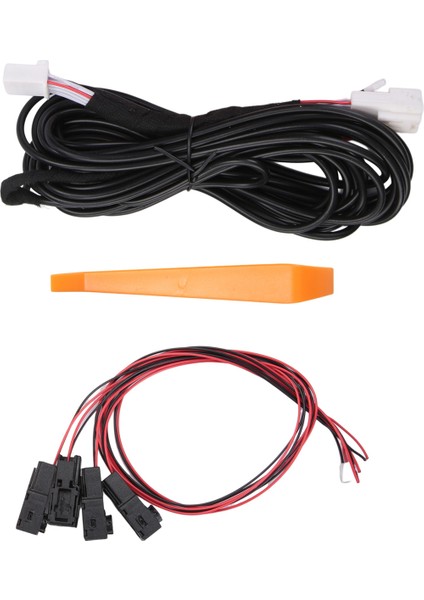 4pcs LED Ayak Işığı Ortam Işık Dekoratif Işık Özel Atmosfer Lamba Buz Mavisi Toyota Highlander 2021 2022 (Yurt Dışından)