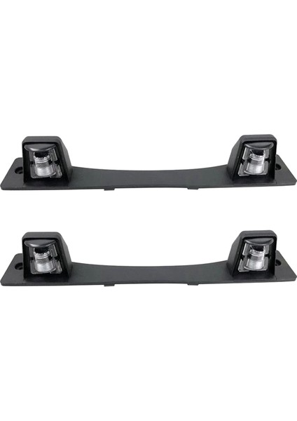 Jeep Wrangler Için 2x Araba Plaka Işıkları Tutucusu Jk 2007-2018 Ampulü Olmadan 2007-2018 68048762AB (Yurt Dışından)