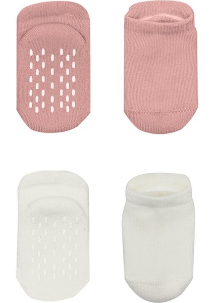 Nessiworld 2'li Altı Havlu Sneakers Kaymaz Çorap 20501 Ekru Pudra fiyatları