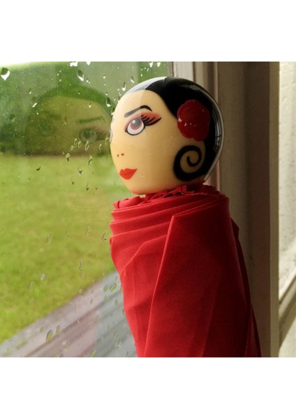 Rain Parade - Katlanabilir Şemsiye - Kırmızı modelleri