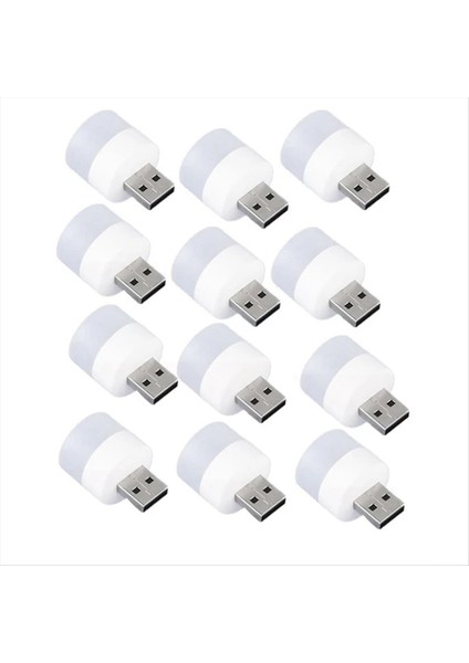 12PCS Mini USB Fiş Lambası 5V Süper Parlak Göz Koruma Kitabı Işık Bilgisayar Mobil Güç Şarj USB Küçük LED Işık, A (Yurt Dışından) fırsatları