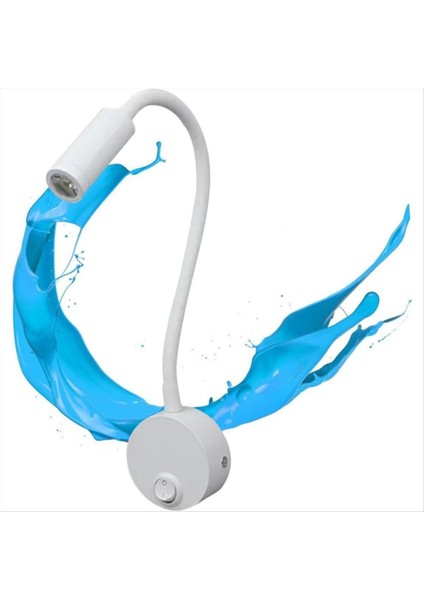 6pcs 3W Kitaplık Işıkları Minimalist Masa Lambası Gooseeck Yatak Odası Yurt LED Iş Lambası Için Duvara Monte Işık Okuma (Yurt Dışından) modelleri