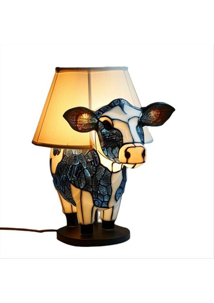 Masa Lambası, Hayvan Masa Lambası, USB A+C Bağlantı Noktalı Başucu Masa Lambası, Oturma Odası Yatak Odası Için Başucu Lambası, C (Yurt Dışından)