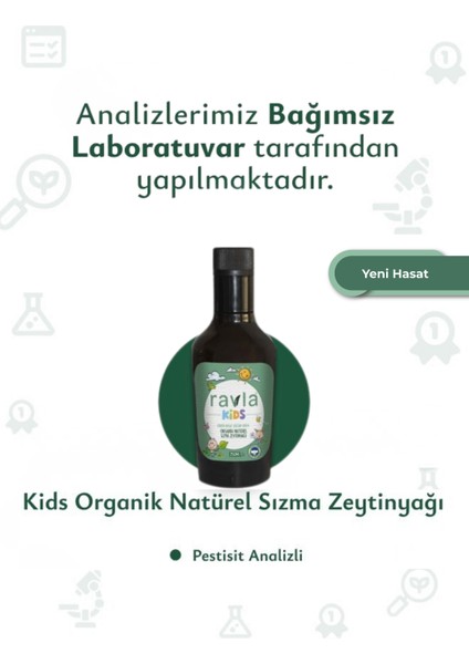 Yumuşak İçim Yüksek Polifenollü Organik Naturel Sızma Zeytinyağı - 250ml