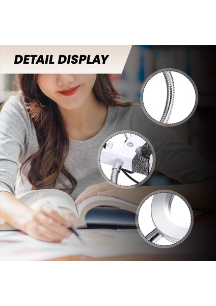 Masa Masası Üstü 8x Büyüteç Cam Güzellik Tırnak Salonu Dövme Büyüteç Lambası Işık (Yurt Dışından) indirimleri