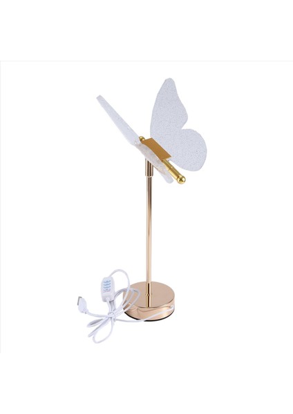 Kelebek Masa Lambası Kapalı Aydınlatma Düğmesi Ev Dekorasyon Yatak Odası Başucu Oturma Odası Masa Lambası Eklenti Modeli (Yurt Dışından) indirimleri