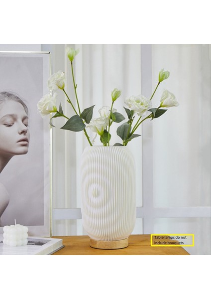 Yatak Başı Lambaları Için Ormancı Lambalar Vintage Çizgili Küçük Gece Işık Vazo Tasarımı Şarj Edilebilir Hafif Su Dalgalanma Tasarımı (Yurt Dışından) indirimleri