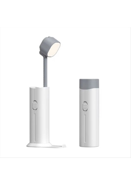 Beyaz Mini Güç Bankası Taşınabilir LED Öğrenme ve Okuma Küçük Masa Lambası Aileler Için Uygun 3000 Mah (Yurt Dışından) fiyatları