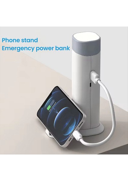 Beyaz Mini Güç Bankası Taşınabilir LED Öğrenme ve Okuma Küçük Masa Lambası Aileler Için Uygun 3000 Mah (Yurt Dışından) indirimleri
