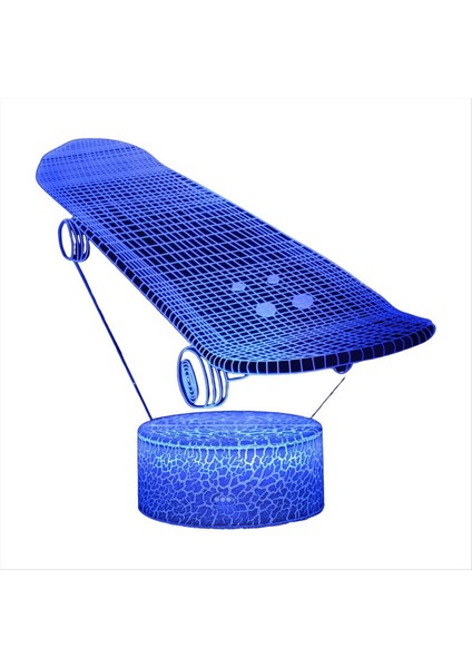 3D LED Lamba Gece Işığı Çocuklar Için 16 Renk Değiştir Gece Işığı Yatak Odası Dekoru Doğum Günü Noel Leri Çocuklar Için (Yurt Dışından)