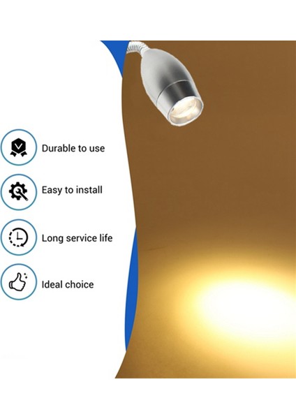 Okuma Işık LED Hortum Spot Hortum Hortum Duvar Lambası Boyu Lambası Yatağı Için Touch Control Okuma Sıcak Işık Abd Fiş (Yurt Dışından) fırsatları