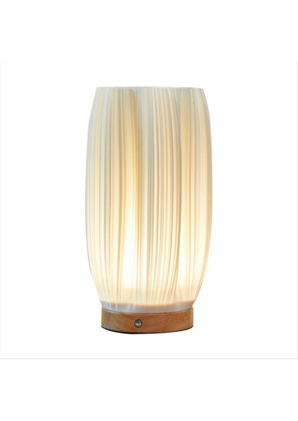 Yatak Başı Lambaları Için Komodin Lambası Vintage Çizgili Küçük Gece Işık Vazo Tasarımı Şarj Edilebilir Işık Esintisi D (Yurt Dışından) fırsatları