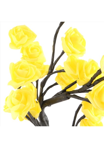 LED Gül Çiçek Lambası, USB Noel Ağacı Gece Işıkları, Partiler, Düğünler, Yatak Odaları ve Anneler Günü B Için (Yurt Dışından) fırsatları