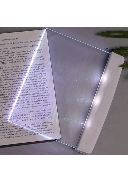 LED Düz Panel Gece Görme Işığı Okuma Işığı, Göz Koruma Işık Öğrenci Gecesi Okuma Hafif Siyah (Yurt Dışından) fırsatları