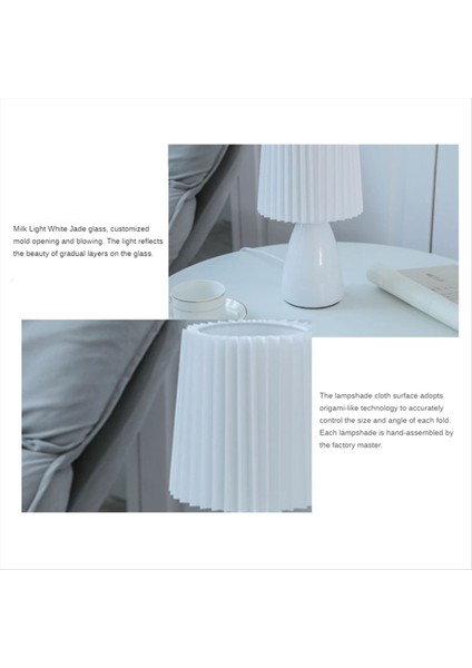 USB Retro Pileli Lamba Masa Masa Sevimli Masa Lambası Yatak Odası Için Postasız Yatak Lambası Deco LED Lıght Turuncu (Yurt Dışından) modelleri