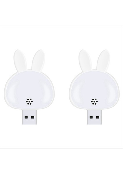 2pcs USB Okuma Lambası, Mini Tavşan Gece Işığı, Akıllı Ses 3 Renkli Masa Lambası Yatak Odası Çocuk Odası Beyaz (Yurt Dışından) indirimleri